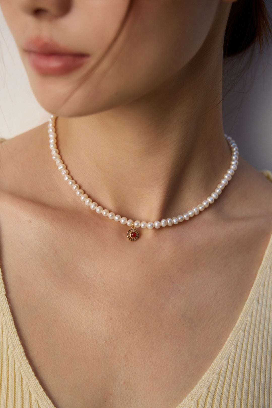 Polaris Strand Necklace ｜Eudorra Jewelry.