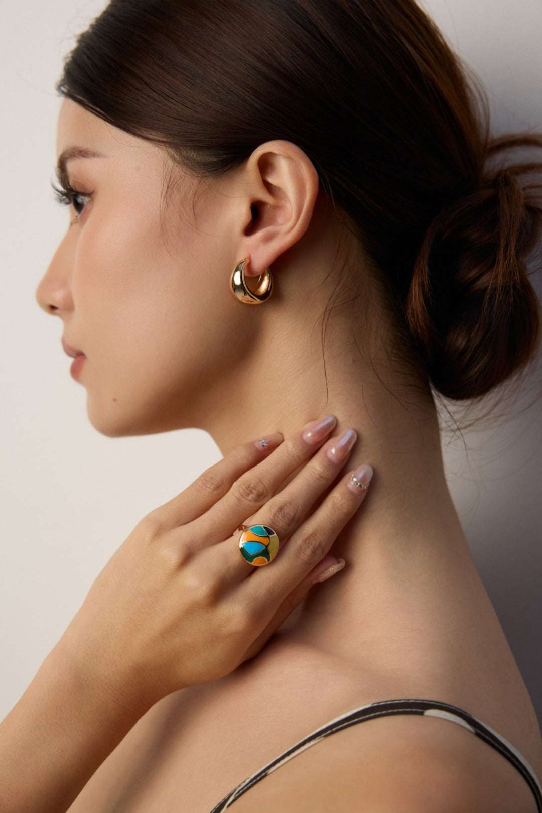 Naked Resonance — on-model ear shot
