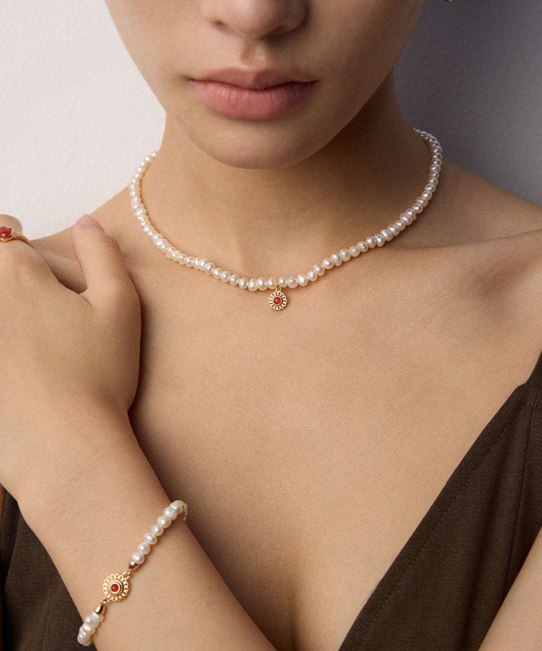 Polaris Strand Necklace ｜Eudorra Jewelry.