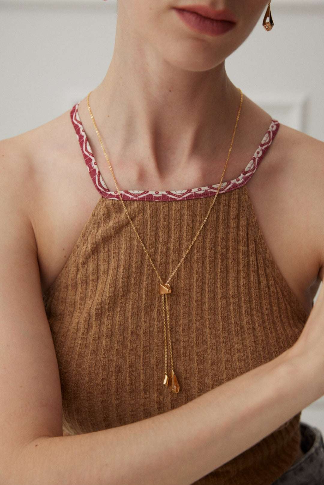 Silver FlexNecklace ｜Eudorra Jewelry.