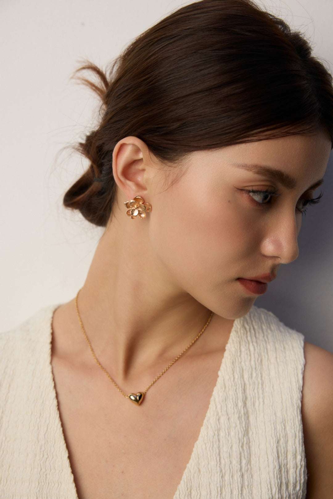 Botanic Radiance Silhouette Earrings ｜Forya J'adore