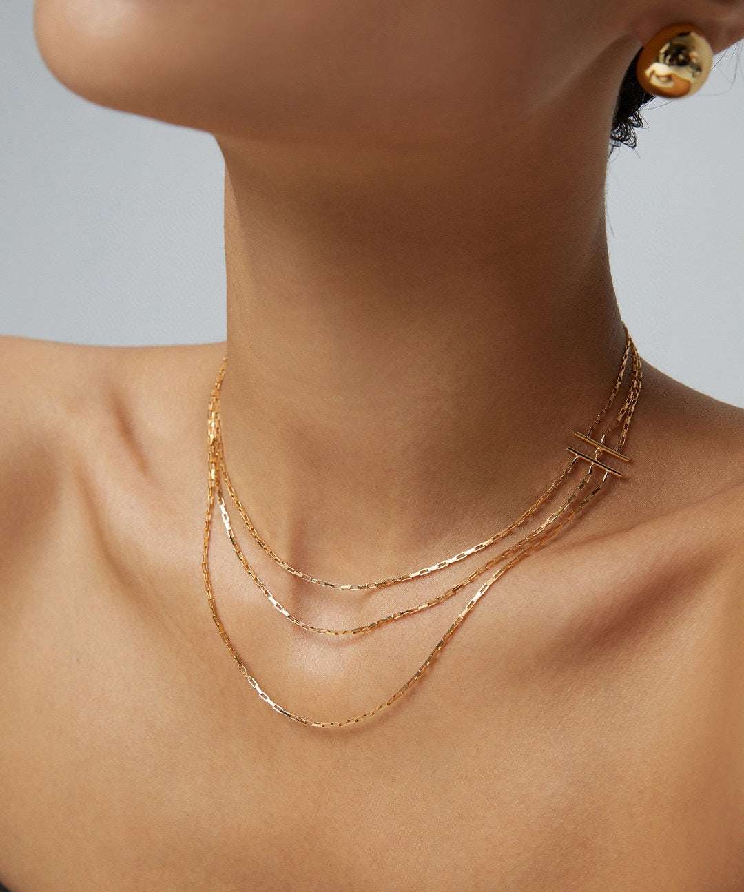 Trinity Light Necklace ｜Eudorra Jewelry.