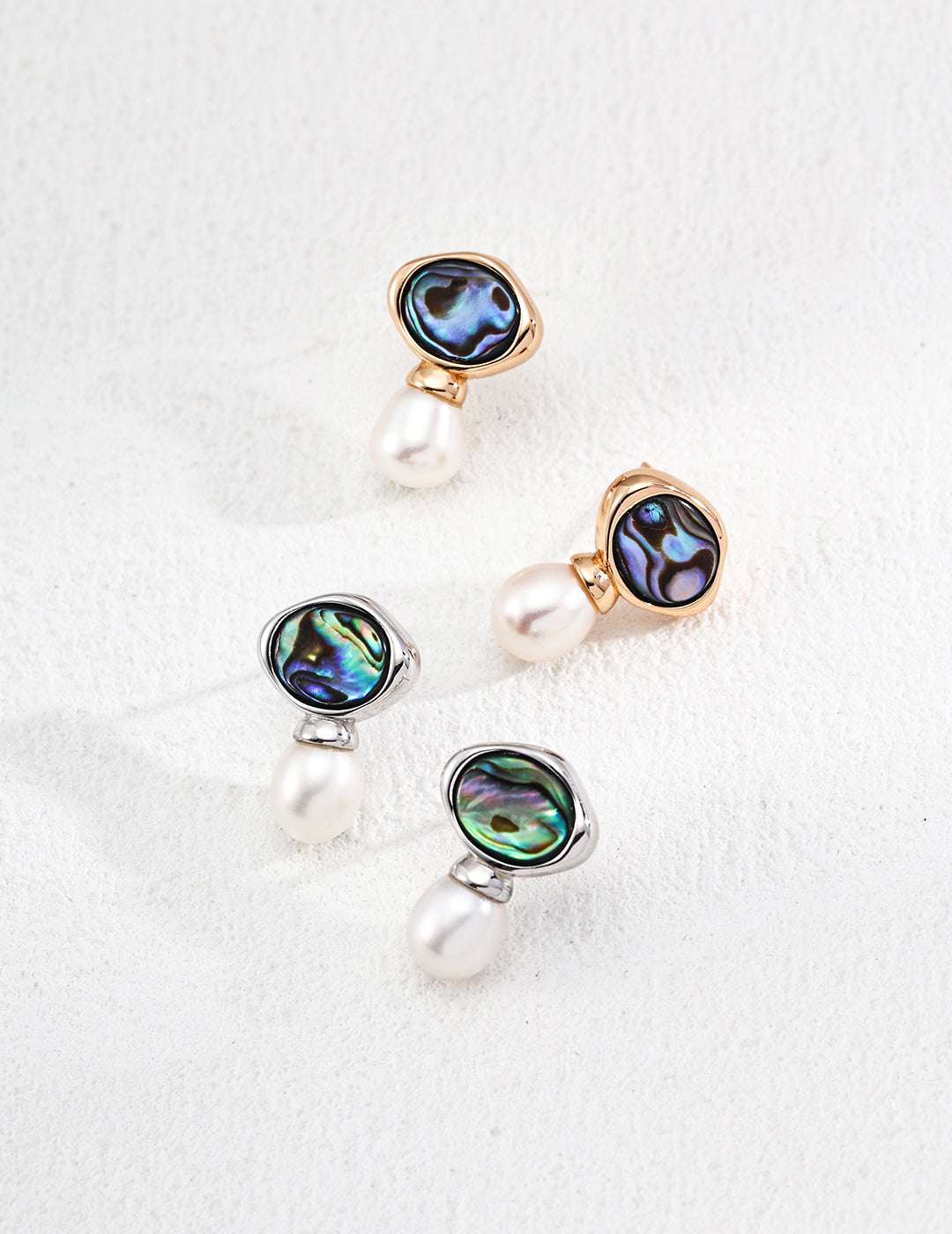 Scallop Halo Earrings｜Women's Halo Earrings｜Forya J'adore