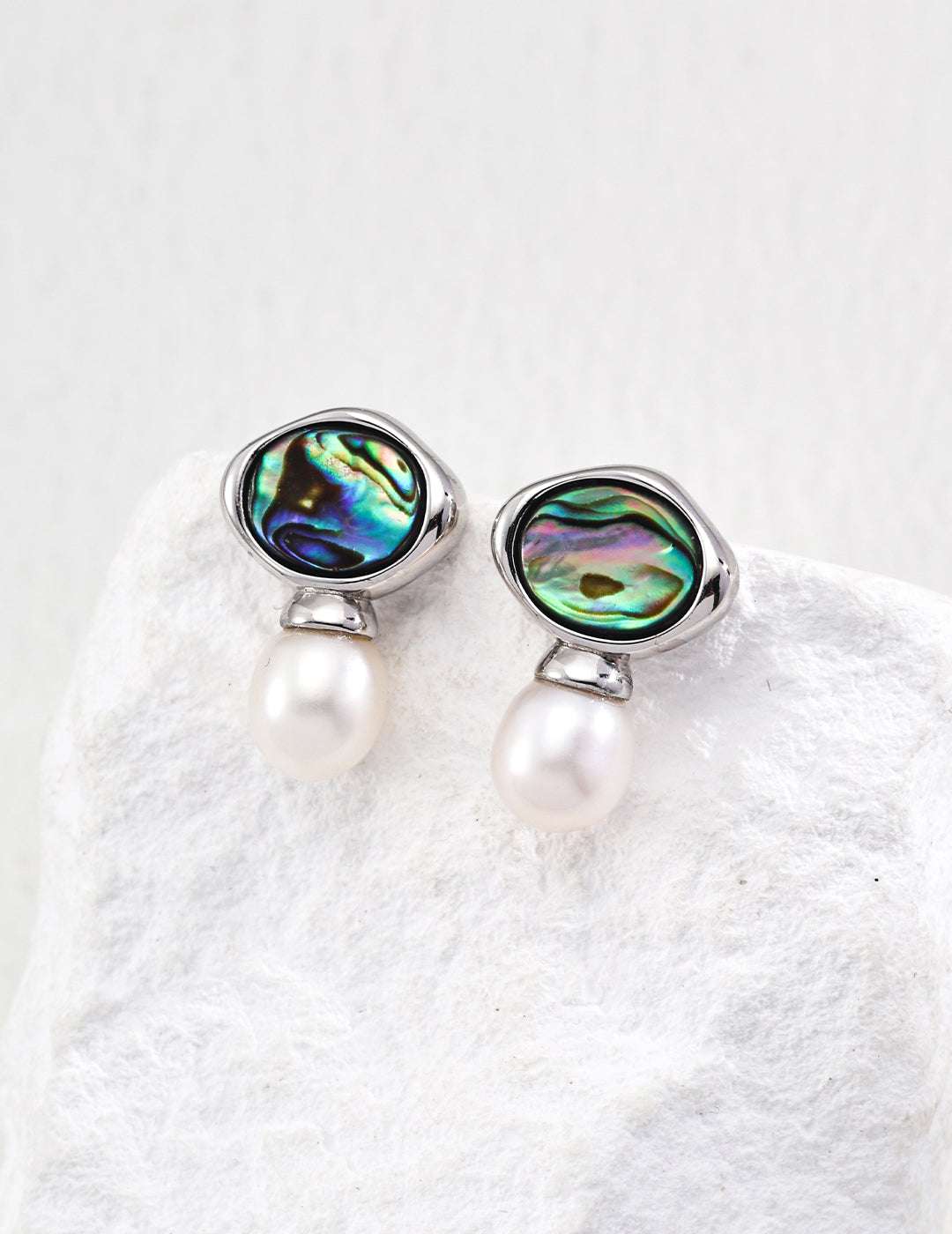 Scallop Halo Earrings｜Women's Halo Earrings｜Forya J'adore