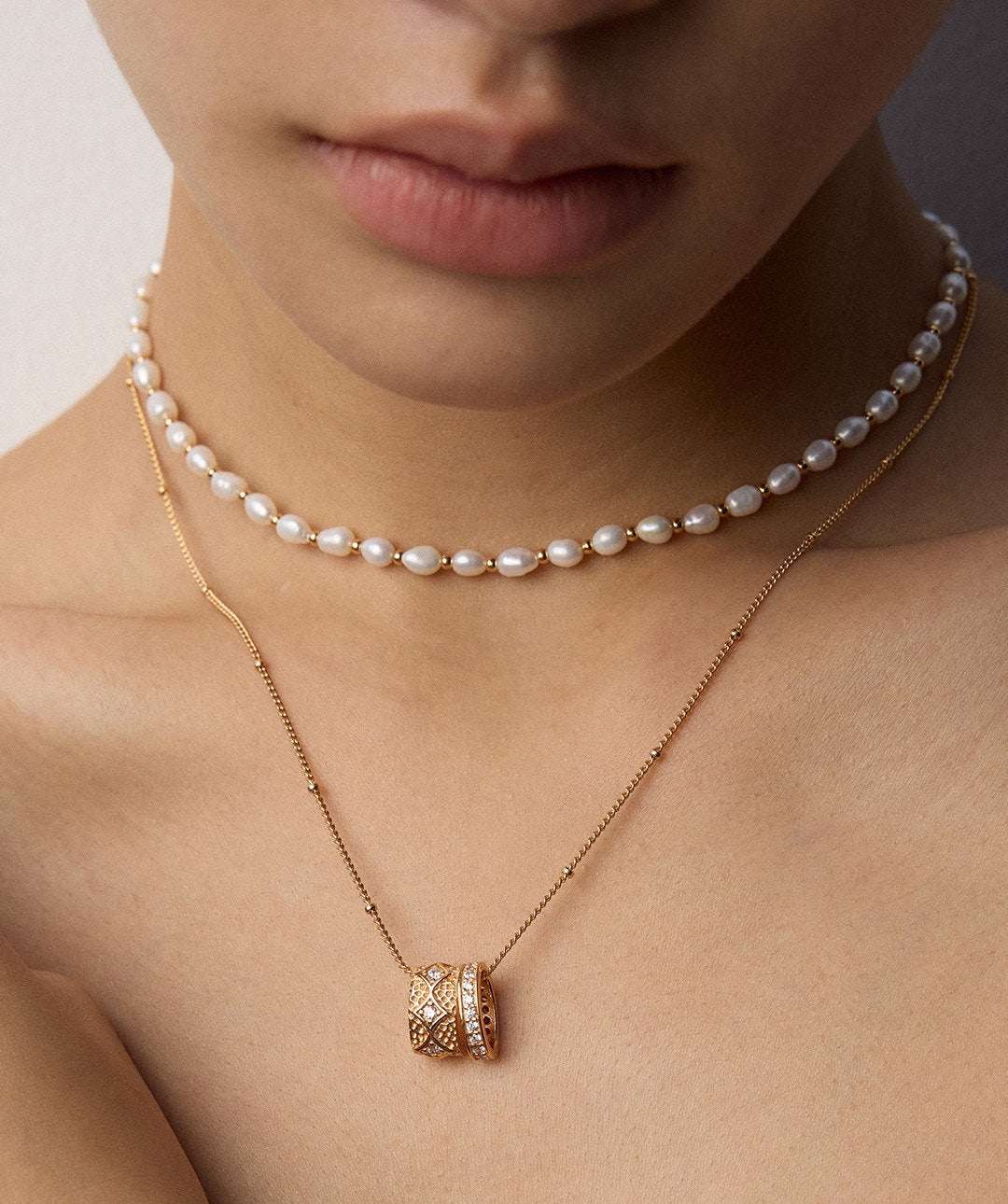 Aria of Tarnished Light Necklace ｜Eudorra Jewelry.