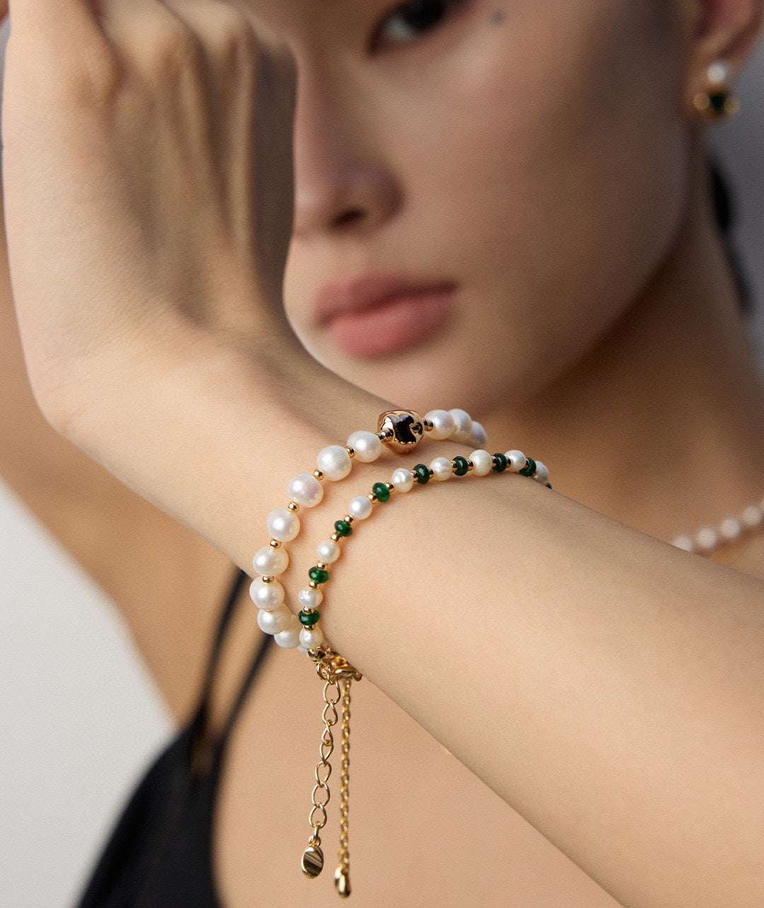 Solitaire Resonance Bracelet ｜Eudorra Jewelry.