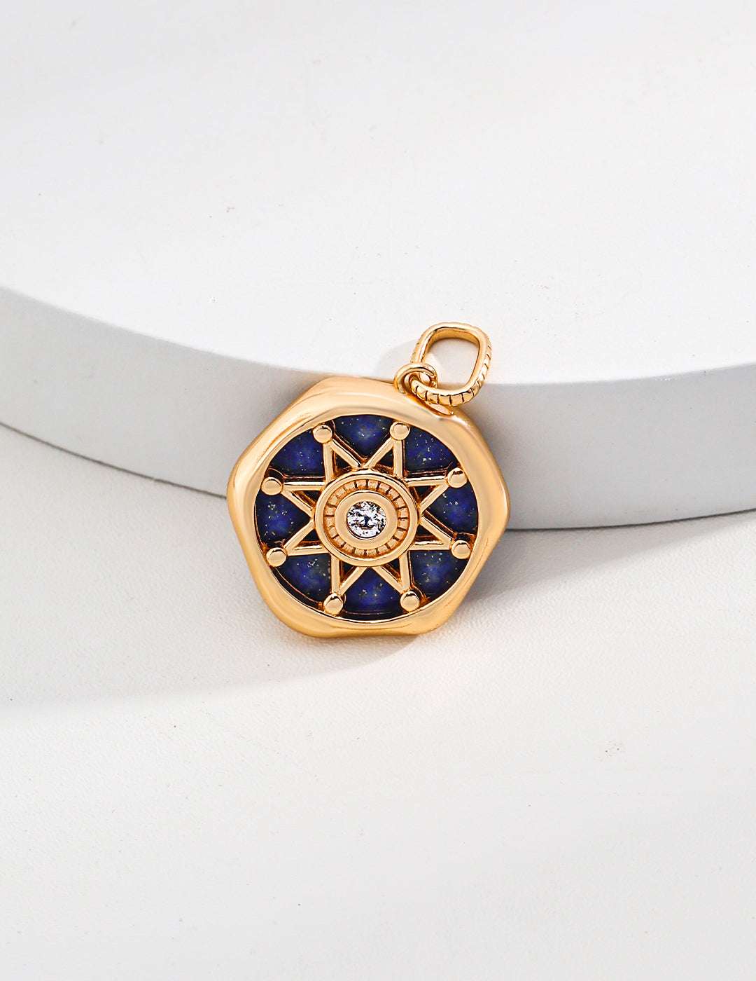 Celestial Lapis Necklace ｜Eudorra Jewelry.