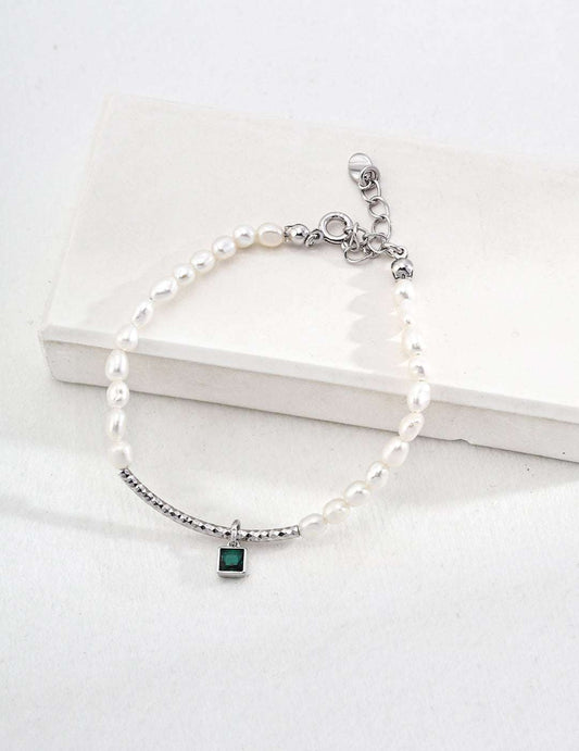 Pearl Ripple Symphony Bracelet ｜Eudorra Jewelry.