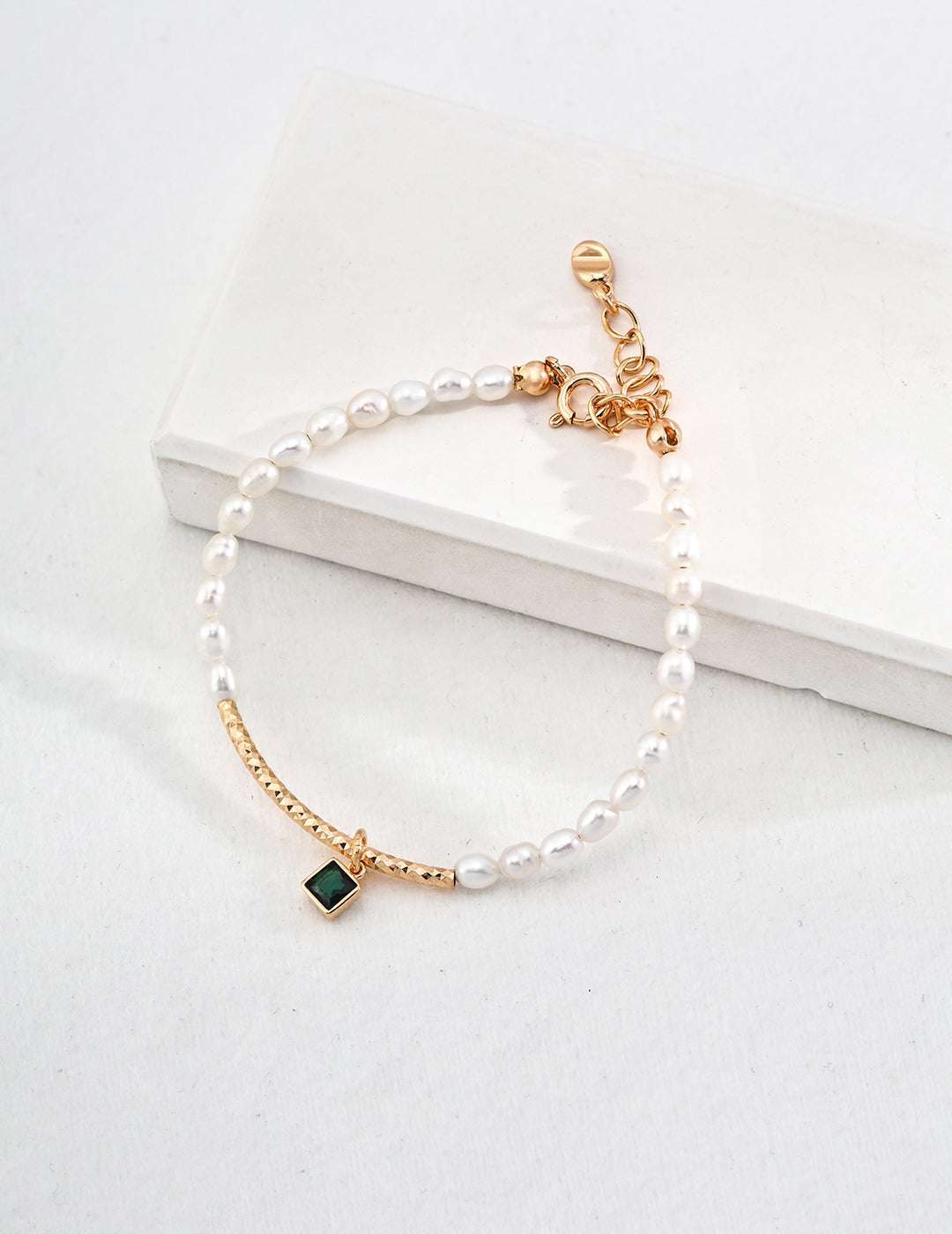 Pearl Ripple Symphony Bracelet ｜Eudorra Jewelry.