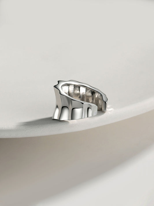 Nomadic Radiance Ear Cuff ｜Eudorra Jewelry.