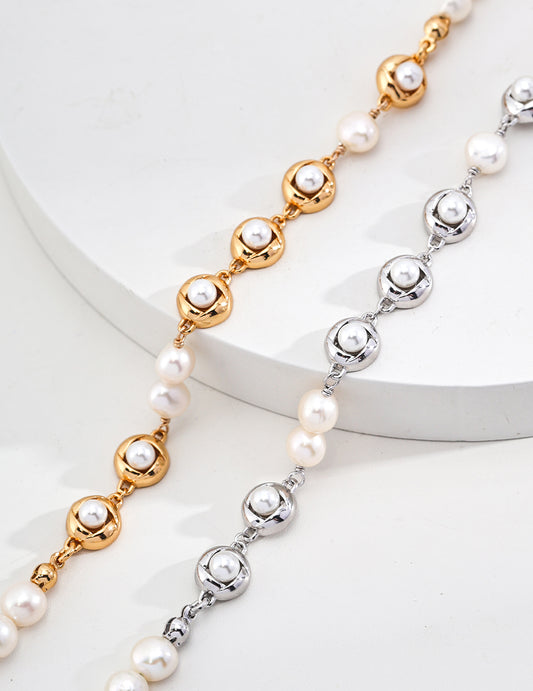Women's Pearl Braclet | Freshwater Pearl Bracelet | Eudorra Jewelry
