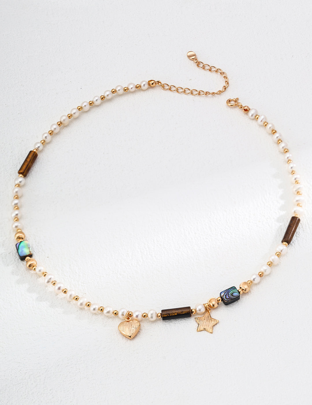 Natural Pearl Necklace | Starry Night Pearl Necklace | Eudorra Jewelry