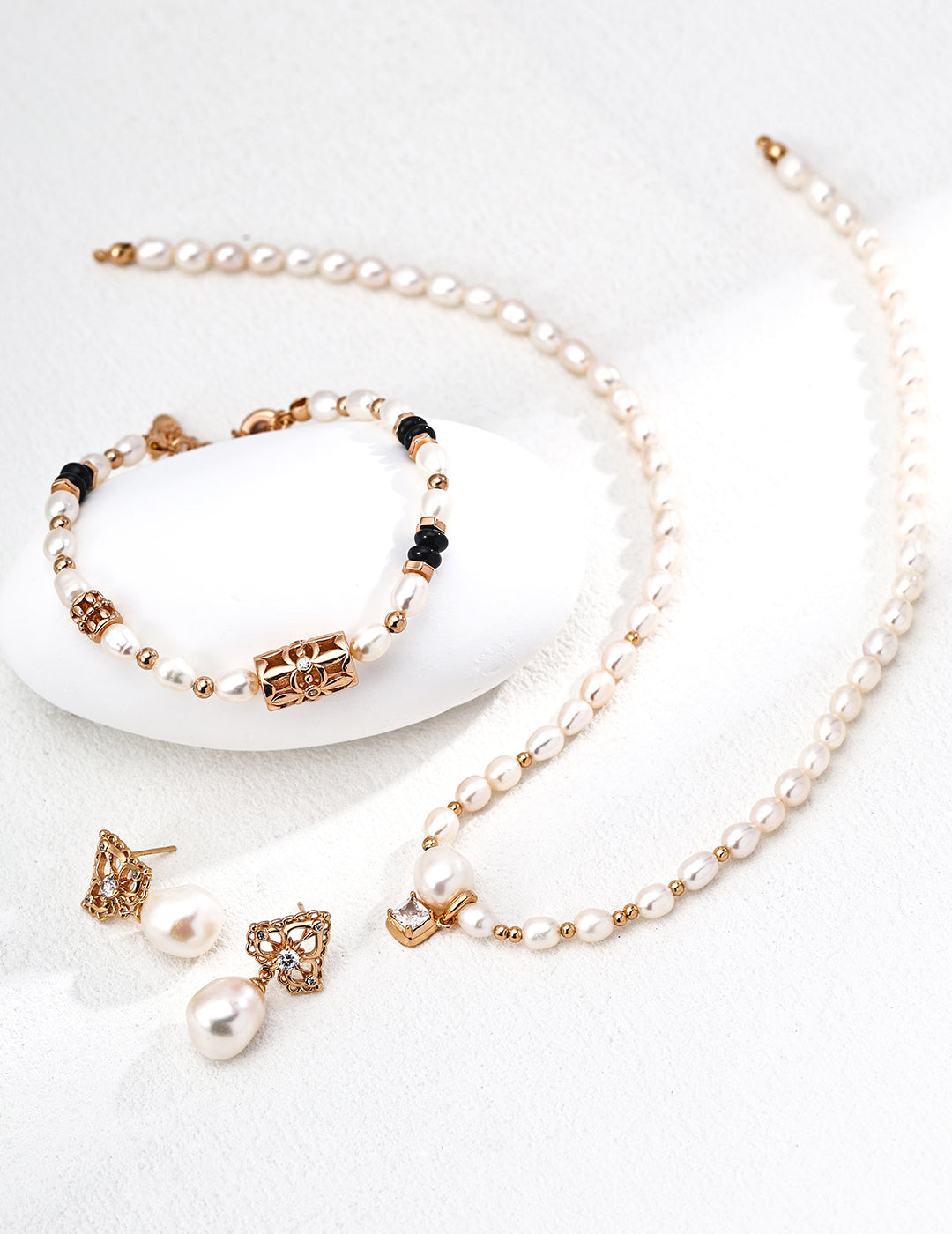 Dangle Pearl Earrings | Women's  Pearl Earrings | Eudorra Jewelry