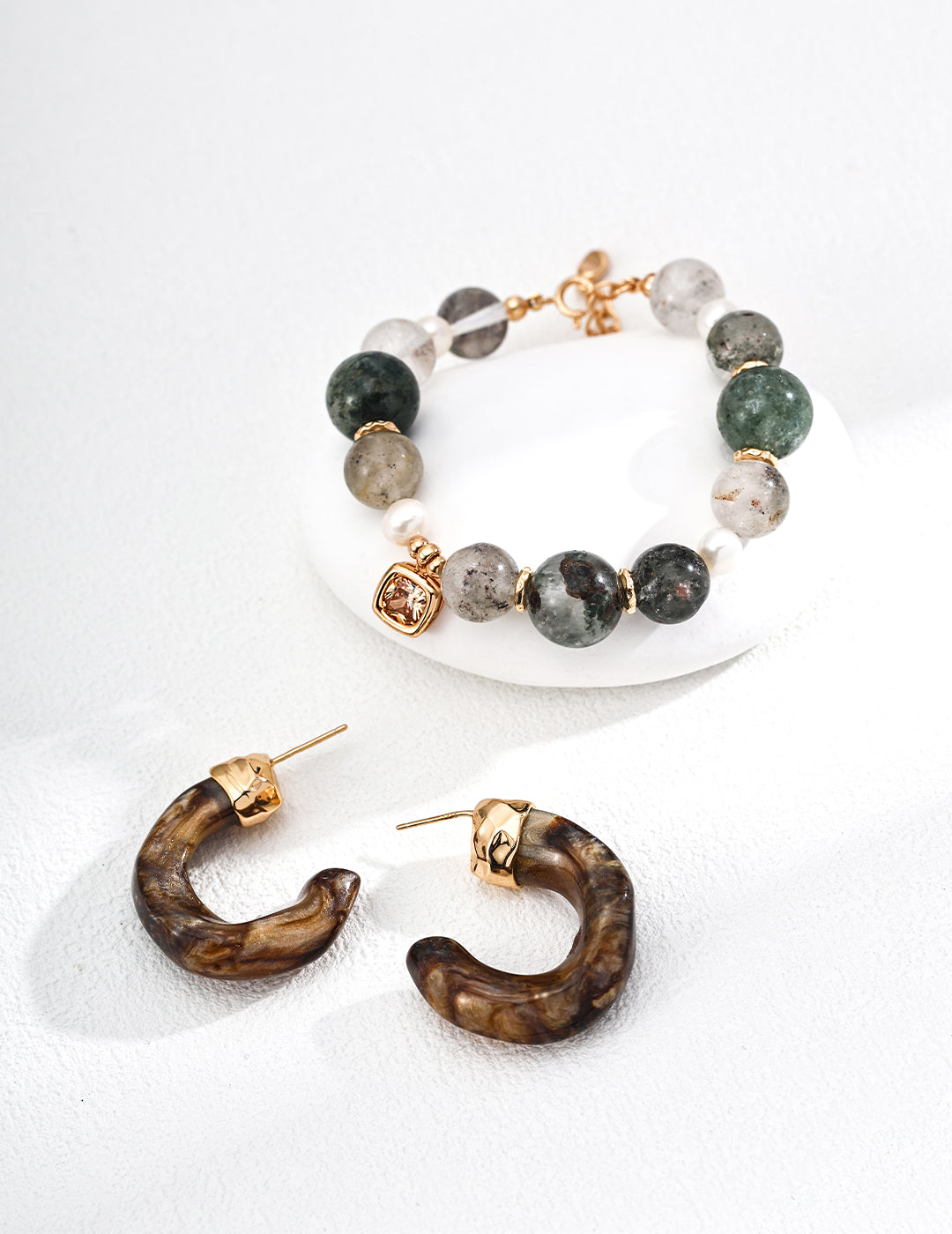 Gold-Plated Charm Bracelet｜Stylish Charm Bracelet | Eudorra Jewelry